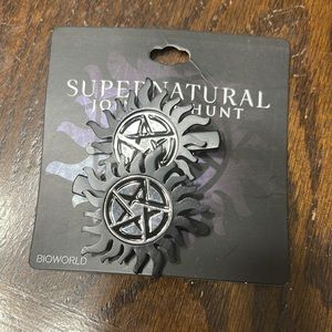 Supernatural Emblem Hair Barrettes